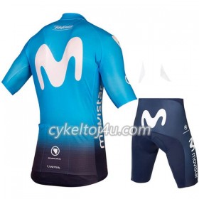Cykeltrøje + Cykelshorts 2018 Movistar Team N001